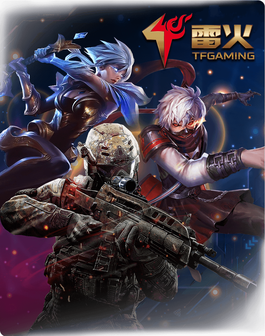TF Gaming Esports Official Gaming Provider Logo