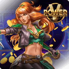 VPower Arcade Slots Official Gaming Provider Logo